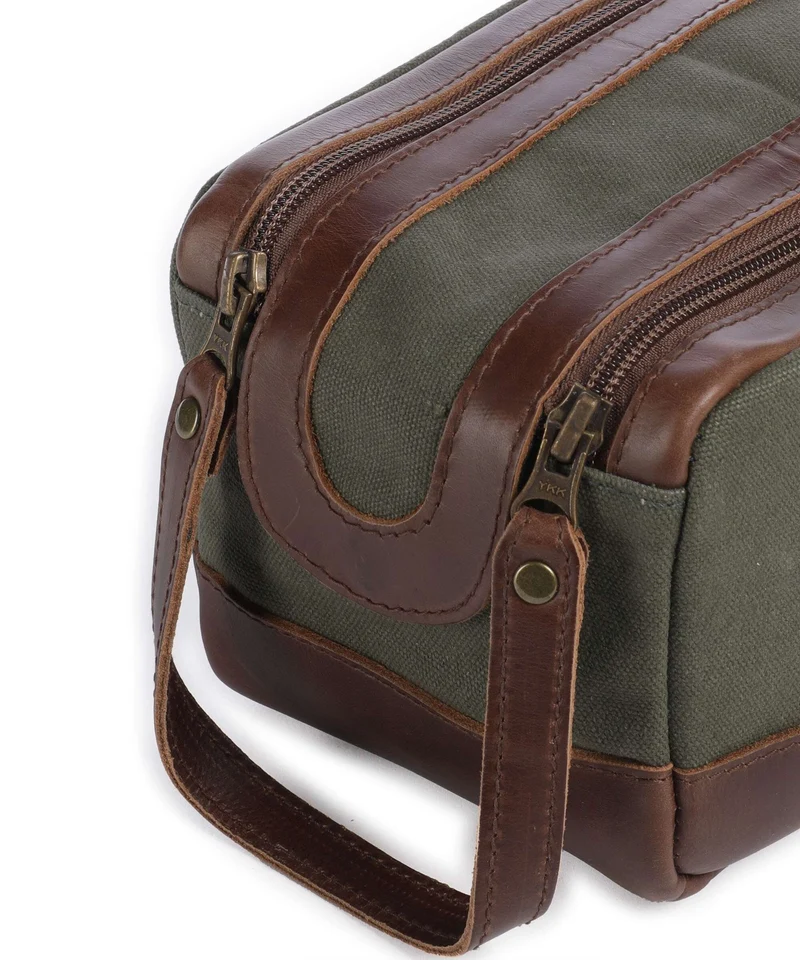Buckle & Seam Bruno Kulturbeutel green