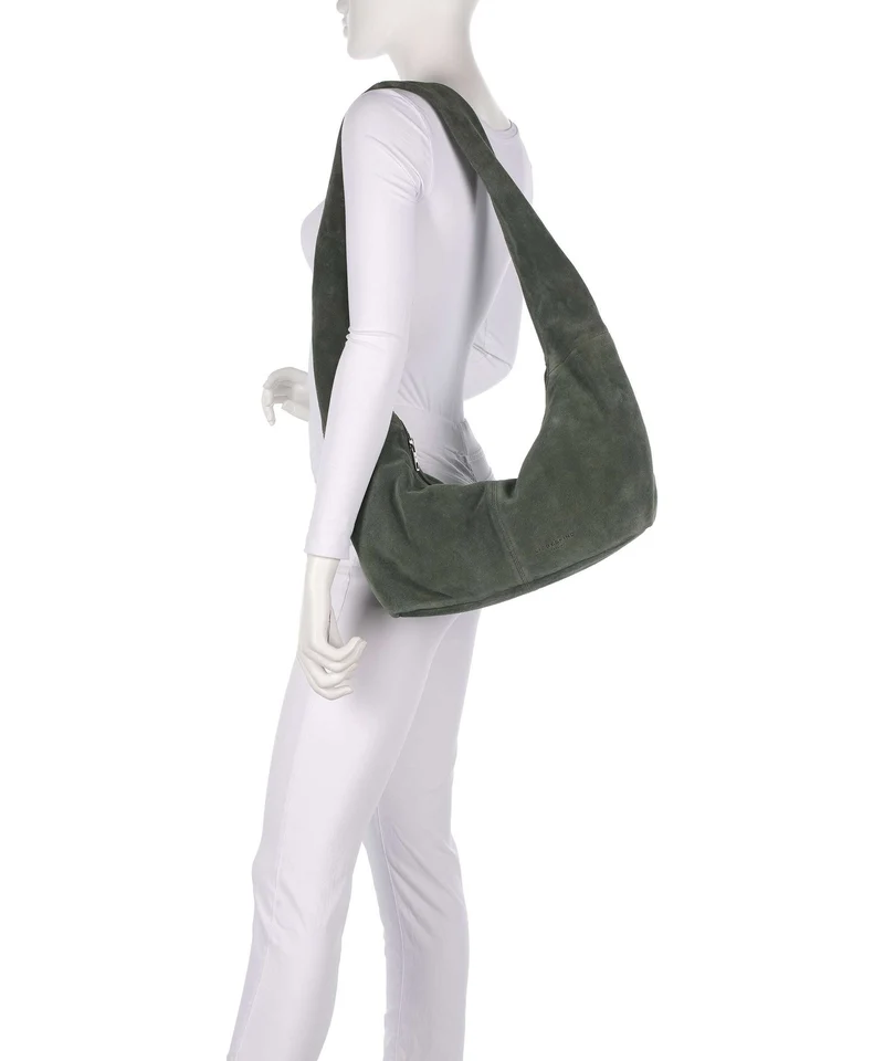 Liebeskind Bo Suede L Beuteltasche forest
