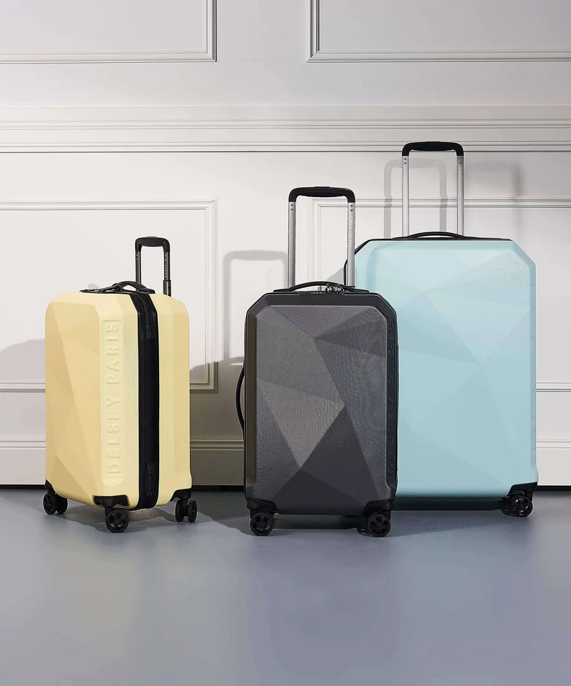 Delsey Paris Karat 2.0 4-Rollen Trolley hellgelb