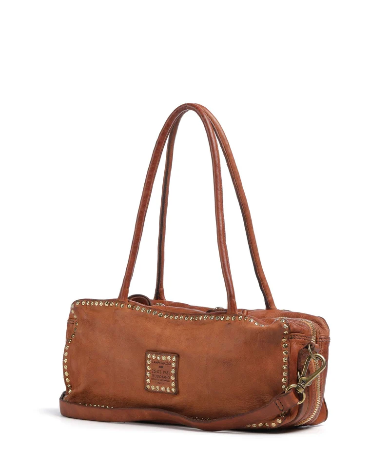 Campomaggi Schultertasche cognac