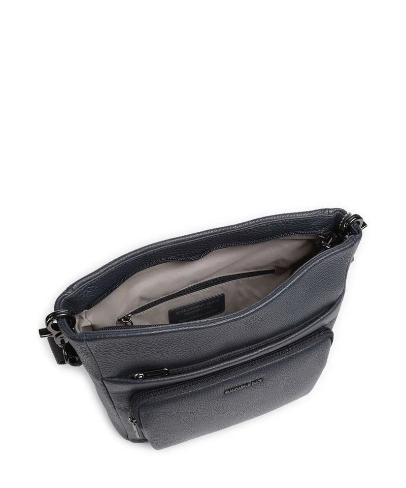 Mandarina Duck Mellow Leather Umhängetasche dress blue