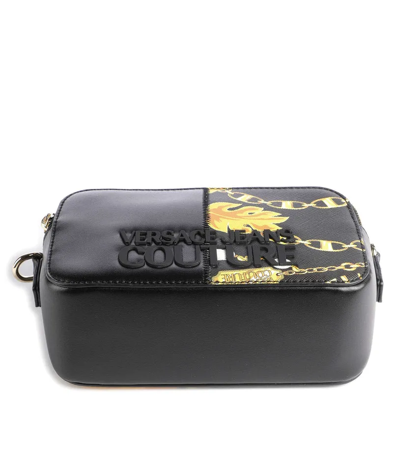 Versace Jeans Couture Rock Cut Umhängetasche black/gold