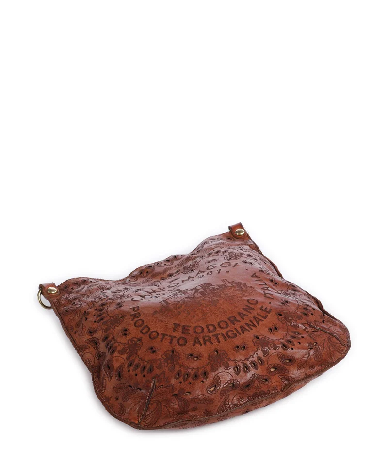 Campomaggi Schultertasche cognac