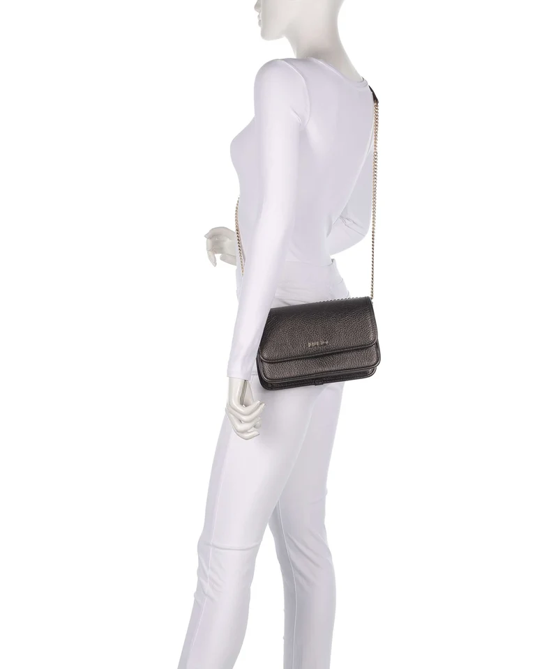 Liu Jo Manhattan S Schultertasche moro/light metal