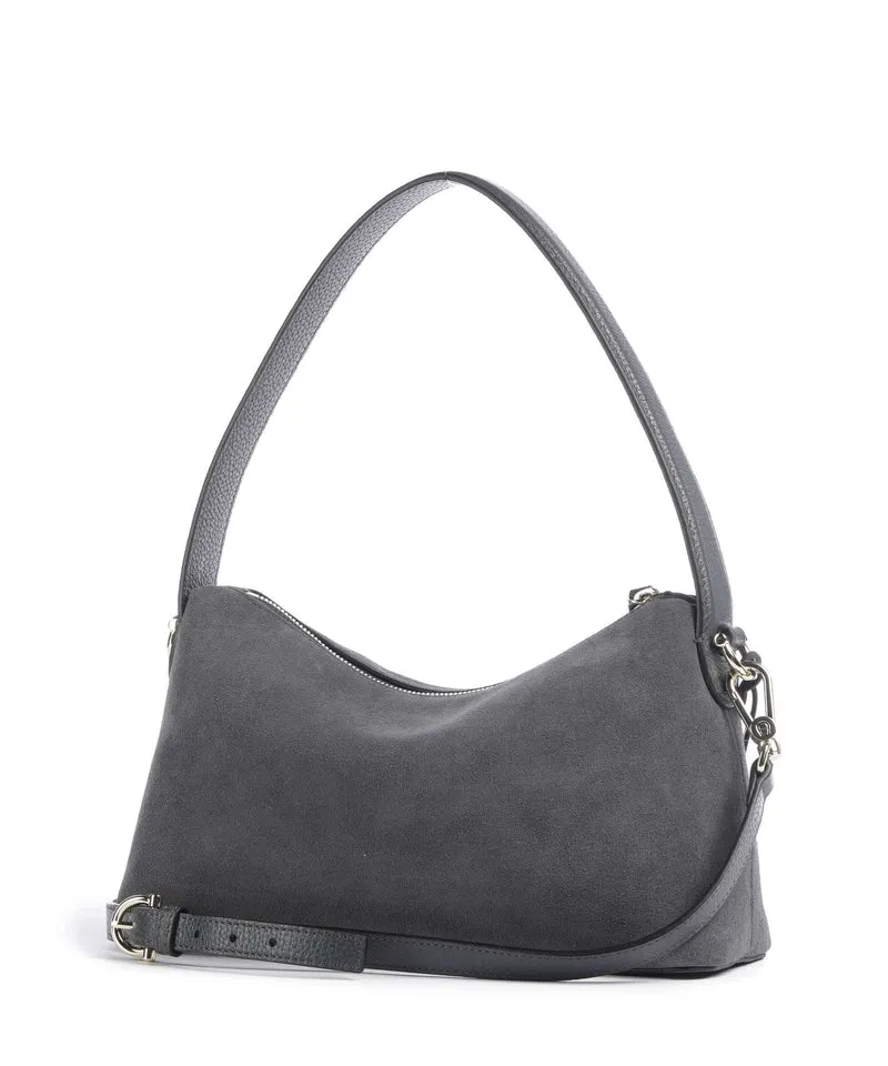 Aigner Delia S Schultertasche night grey