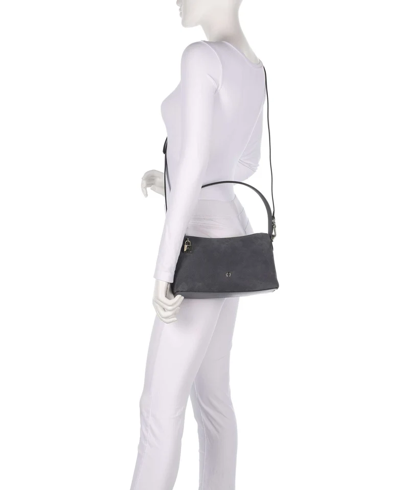 Aigner Delia S Schultertasche night grey
