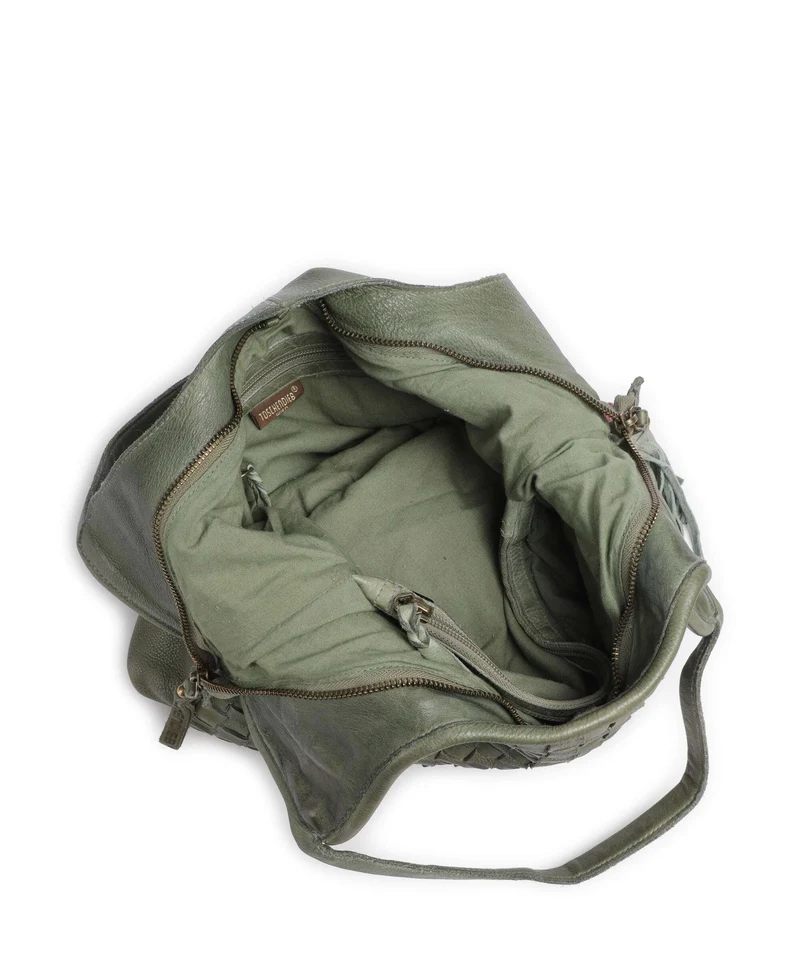 Taschendieb Wien Venusweg 3 Shopper green leaf