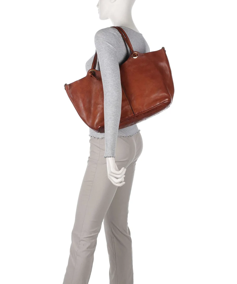Campomaggi Shopper cognac