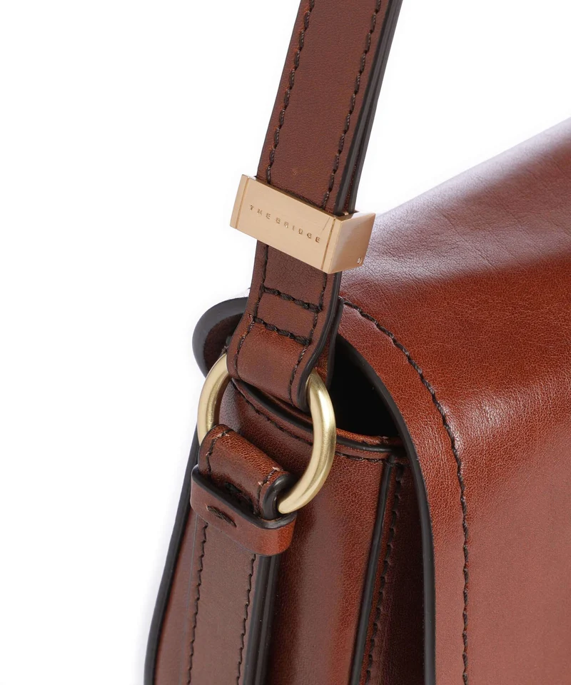 The Bridge Federica Schultertasche marrone