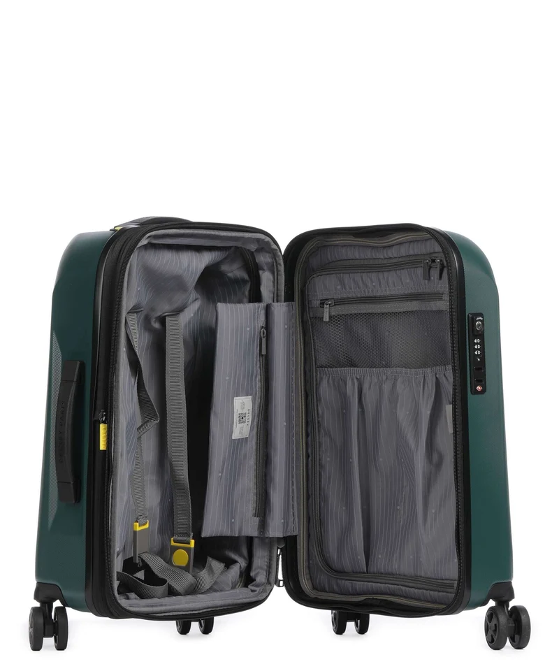 Delsey Paris Promenade Hard 2.0 4-Rollen Trolley gruen