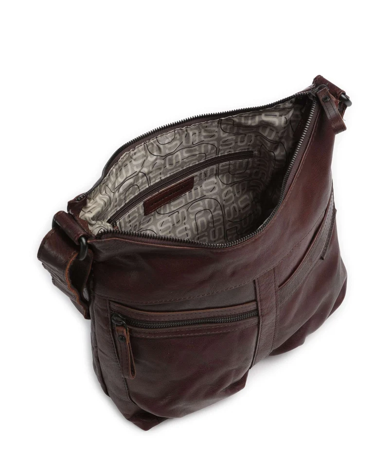 Spikes & Sparrow Bronco Morgane Umhängetasche dark brown