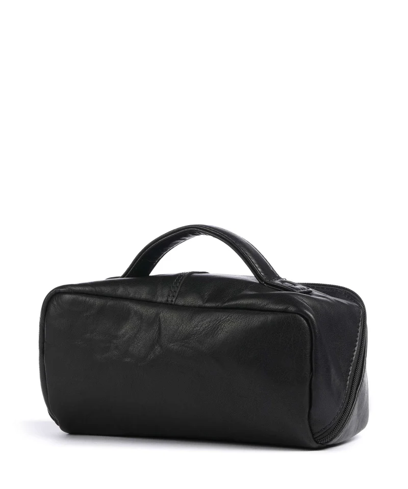 Spikes & Sparrow Bronco Frenchy Kulturbeutel black