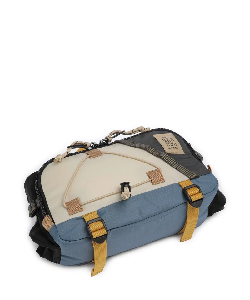 Topo Designs Mountain Hydro Gürteltasche stone blue/bone white