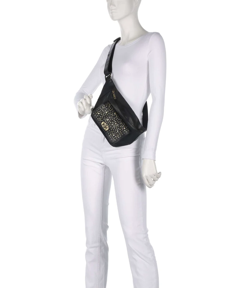 Depeche Metal Memory Gürteltasche black