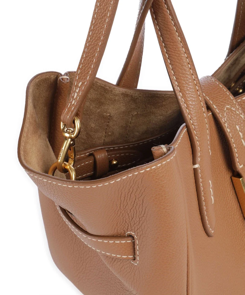 Polo Ralph Lauren ID Collection Small Handtasche toffee