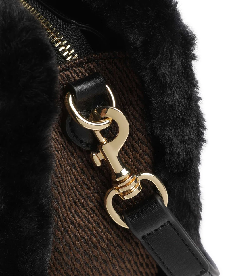 Love Moschino Wintery Handtasche chocolate/black