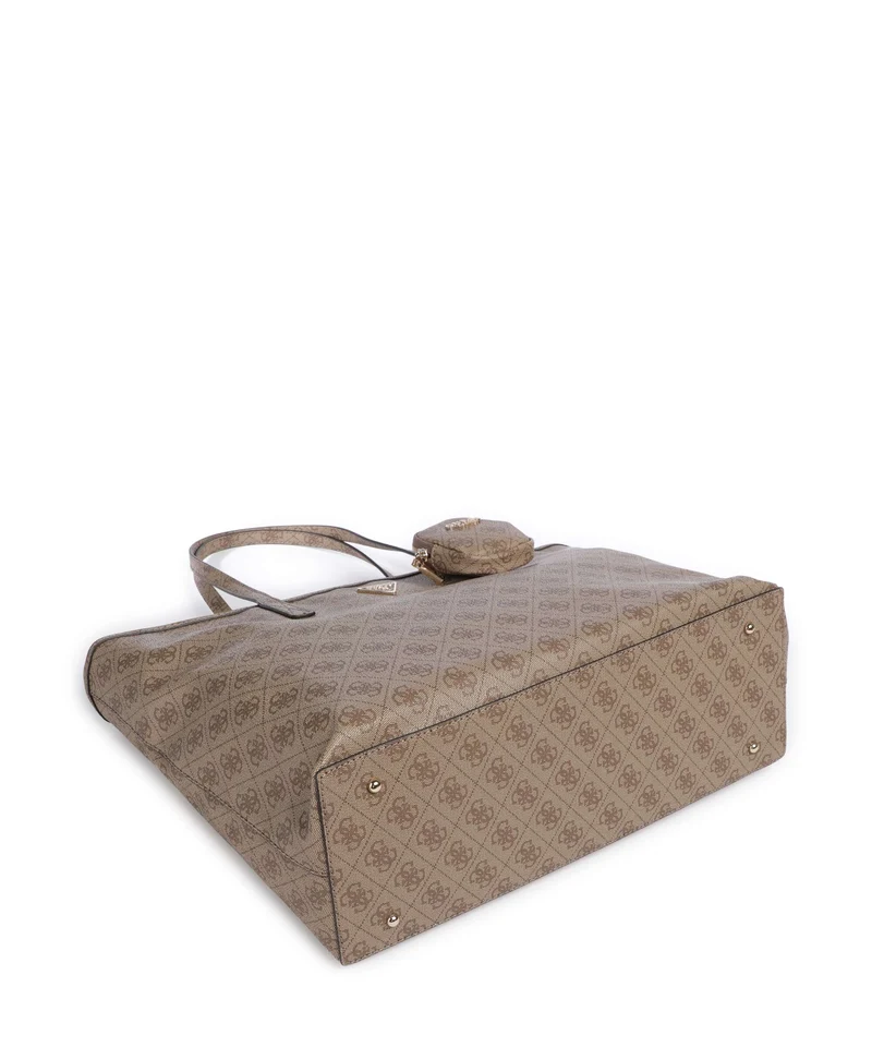 Guess Power Play Shopper latte logo