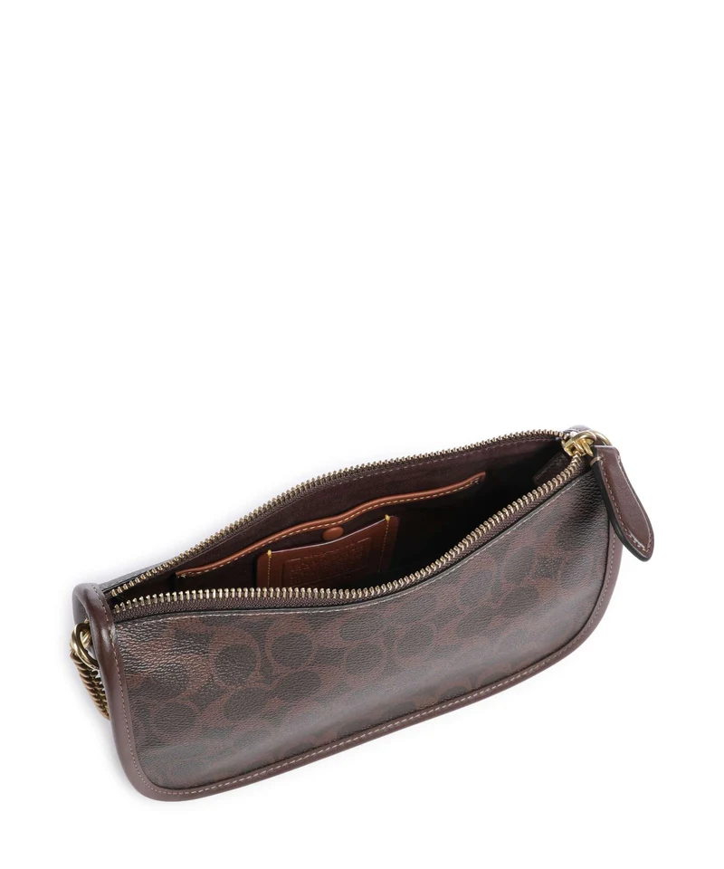 Coach Waverly Signature Schultertasche maple