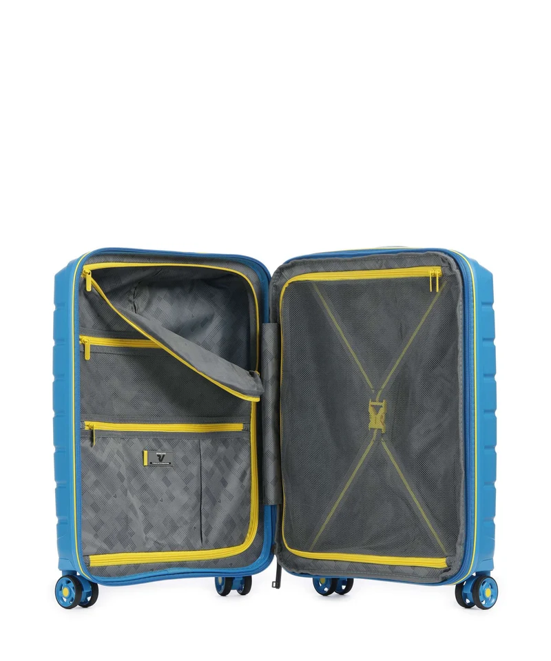 Roncato B-Flying 4-Rollen Trolley blu cobalto