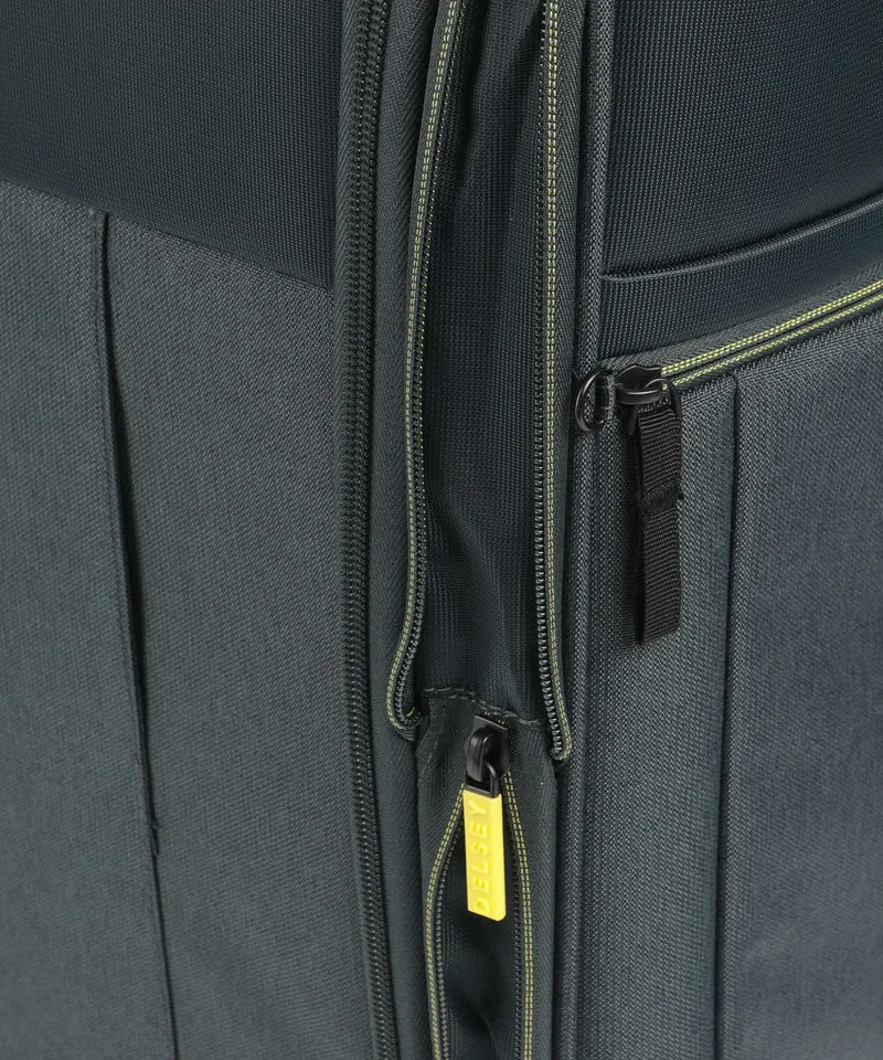 Delsey Paris Brochant 3 4-Rollen Trolley kieferngrün