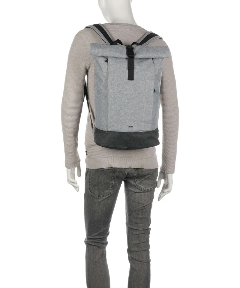 Zwei Benno BE250 Rolltop Rucksack ice