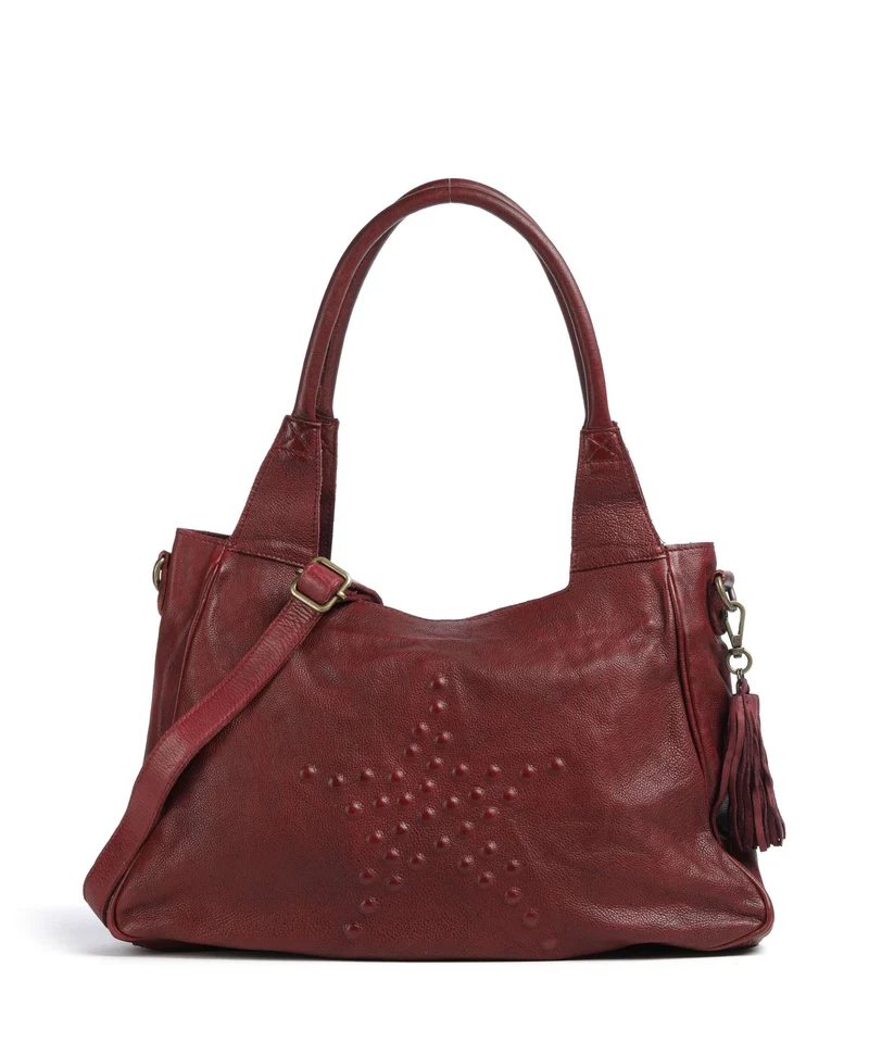 Taschendieb Wien Sternbergstrasse 2 Shopper red burgundy