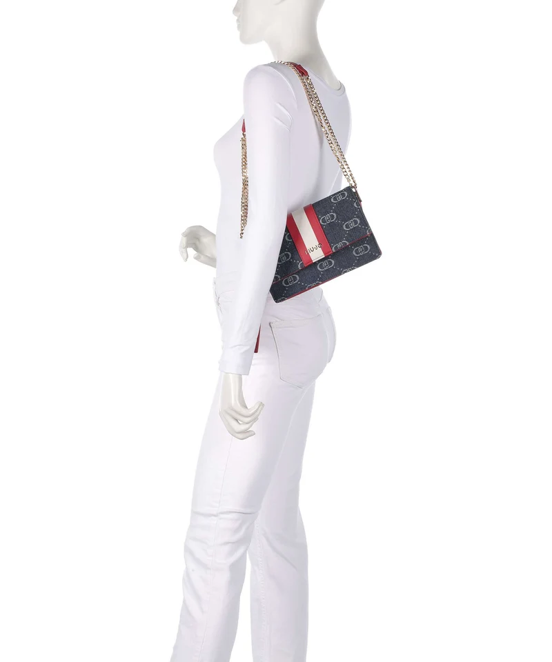 Liu Jo Manhattan Schultertasche blu denim