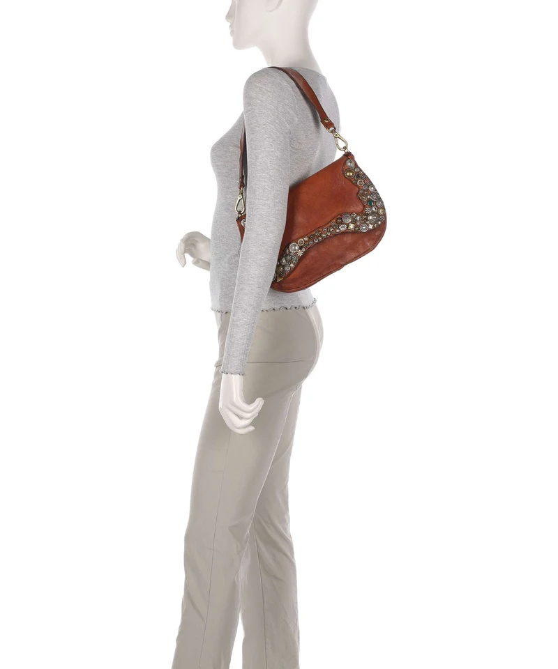 Campomaggi Schultertasche cognac