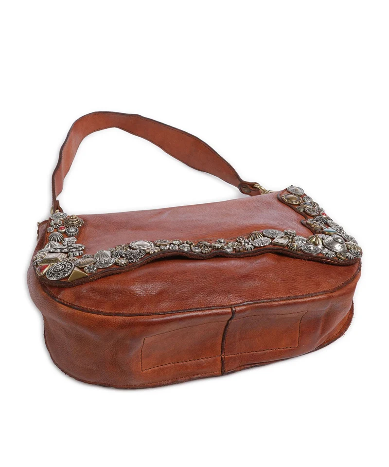 Campomaggi Schultertasche cognac