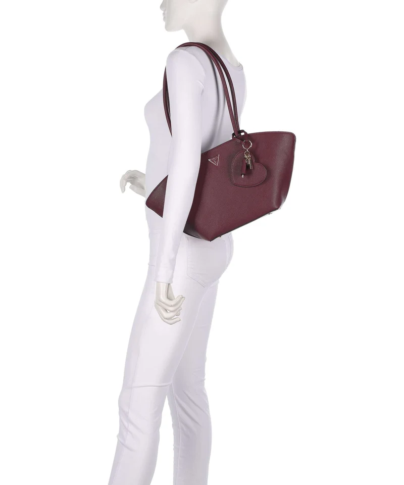 Guess Bolena Shopper wine