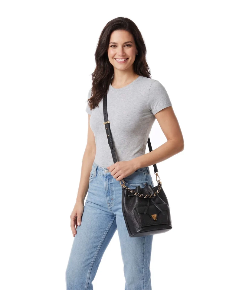 Coccinelle Beat Generation Bucket Handtasche noir