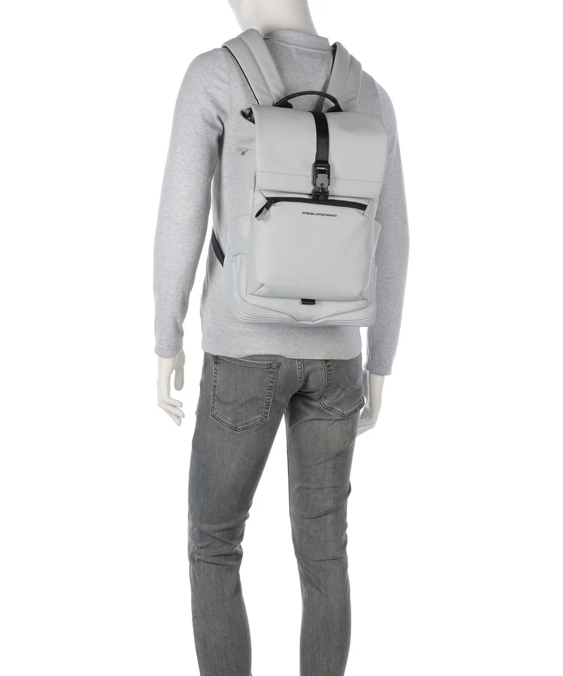 Piquadro Corner Special Rucksack white
