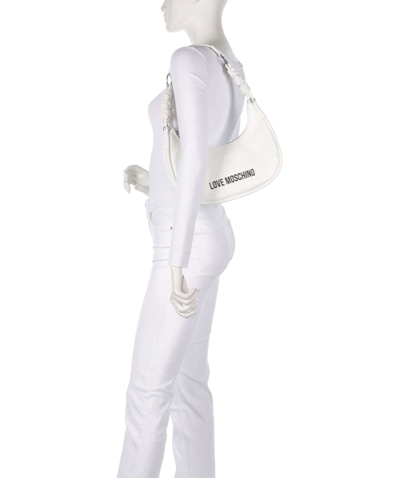 Love Moschino Tender Schultertasche bianco