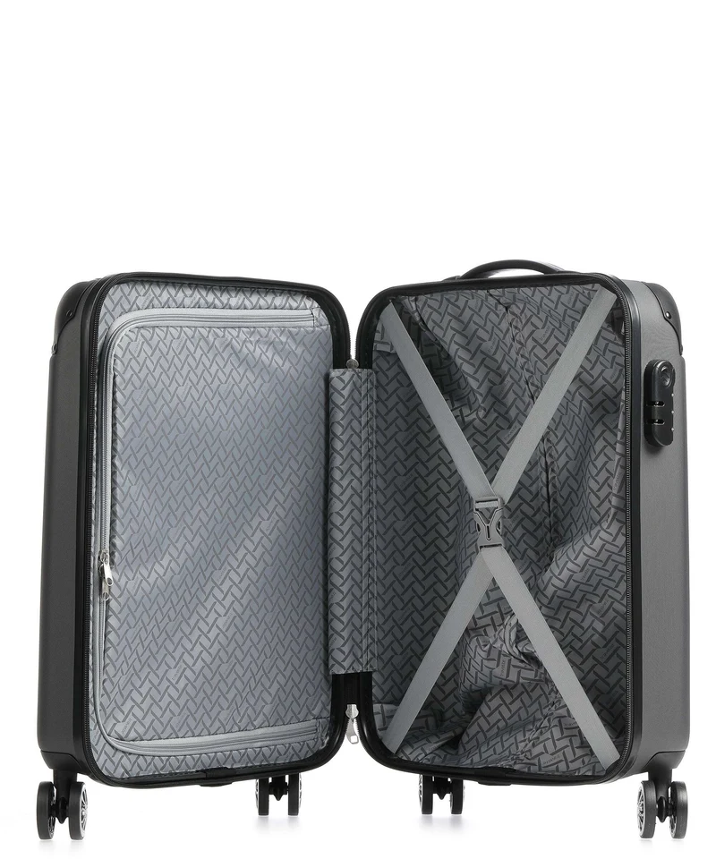 Travelite City 4-Rollen Trolley anthrazit