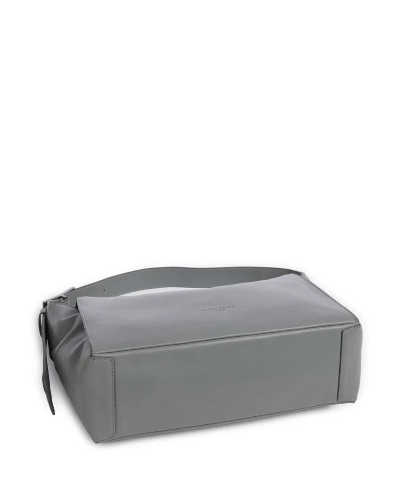 Liebeskind Lou Calf Optic M Beuteltasche grigio