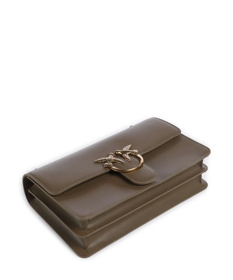 Pinko Love One Classic Schultertasche scricciolo/antique gold