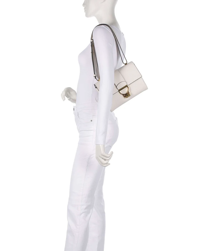 Coccinelle Arlettis Schultertasche blanco