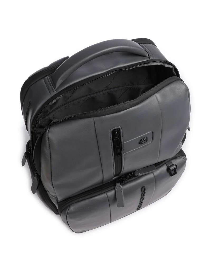 Piquadro Urban LED Laptop-Rucksack grigio