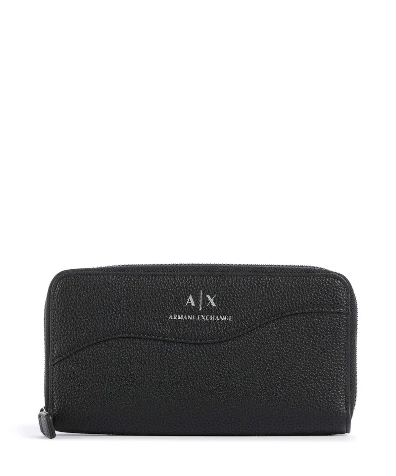 Armani Exchange Wave Geldbörse nero