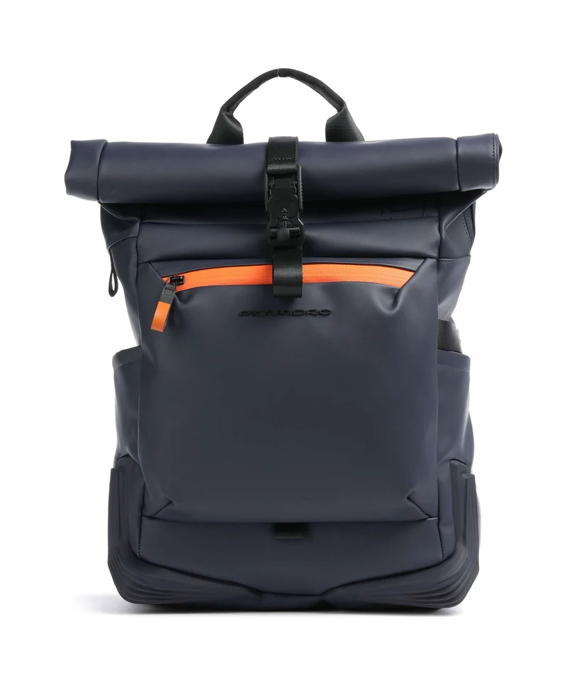 Piquadro Corner 2.0 Rolltop Rucksack blue