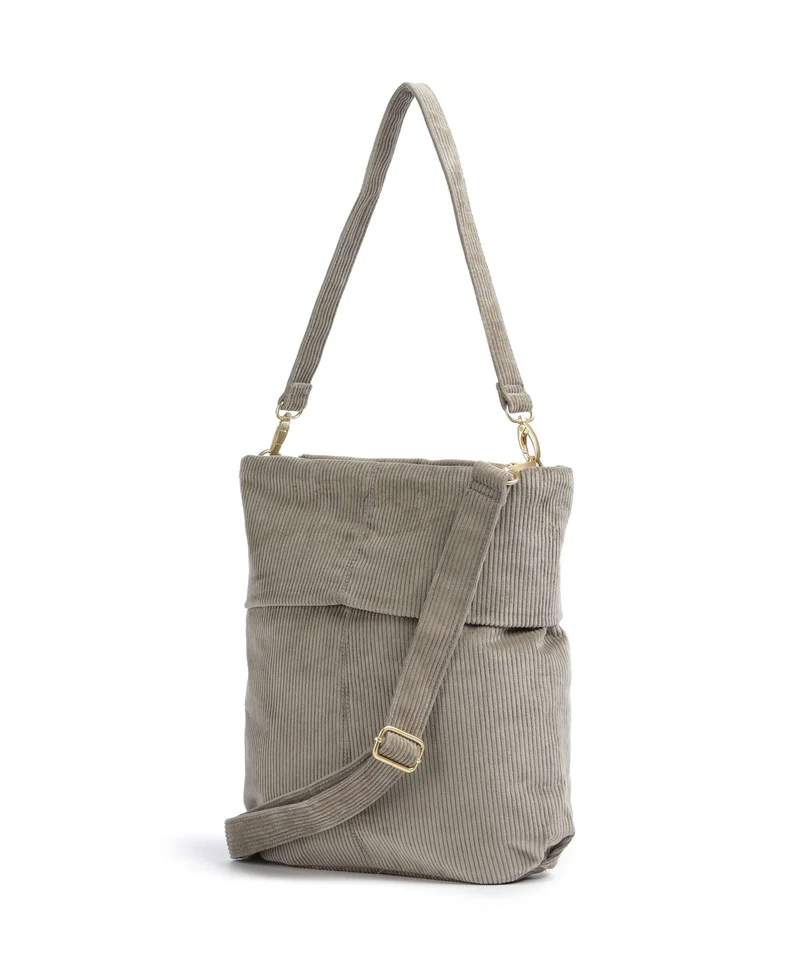 Zwei Mademoiselle.M M12 Beuteltasche cord mocca