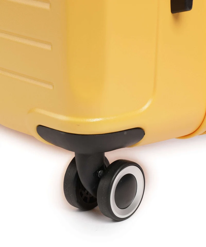 American Tourister Sunset Hills 4-Rollen Trolley Set lemon yellow