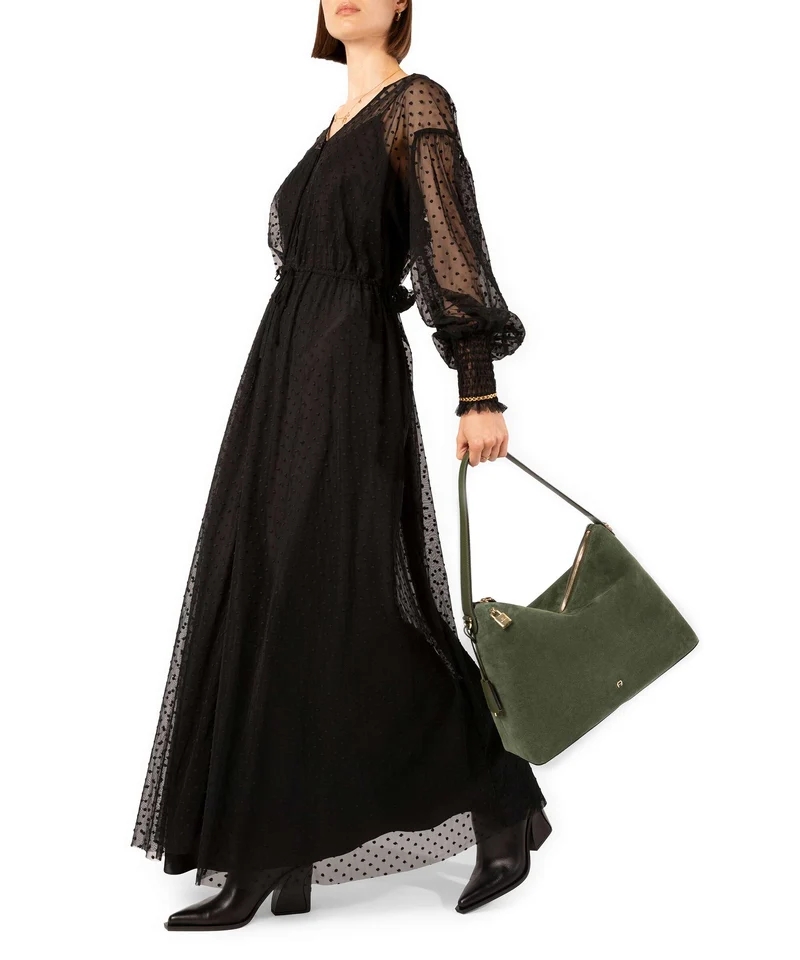 Aigner Delia L Beuteltasche dark olive