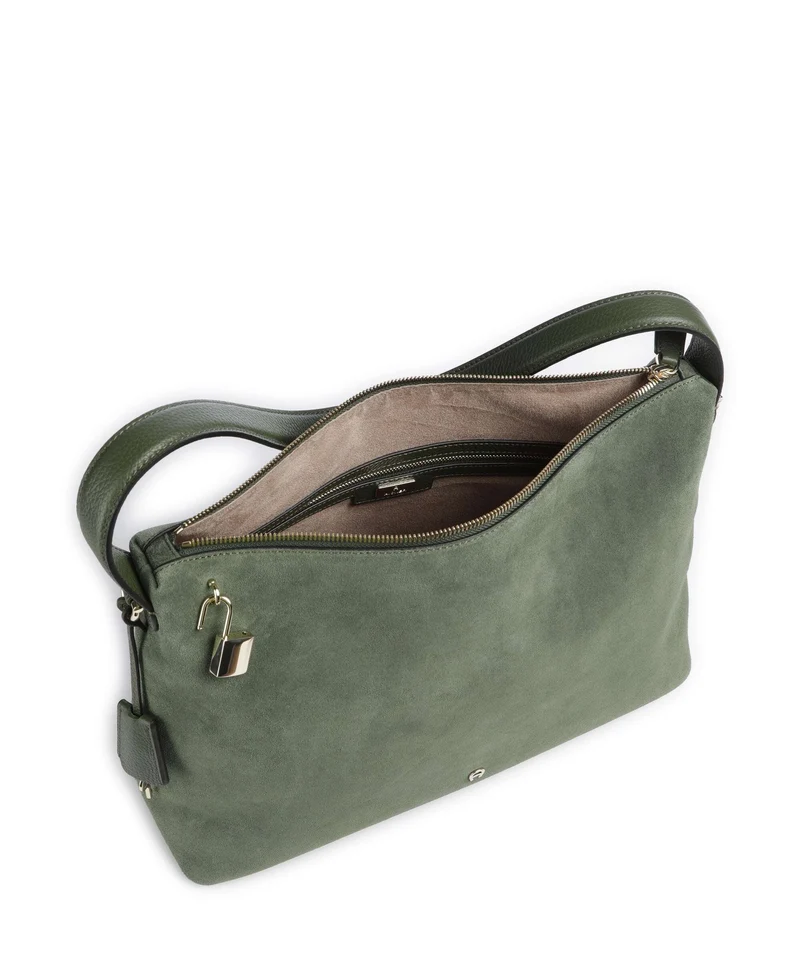Aigner Delia L Beuteltasche dark olive