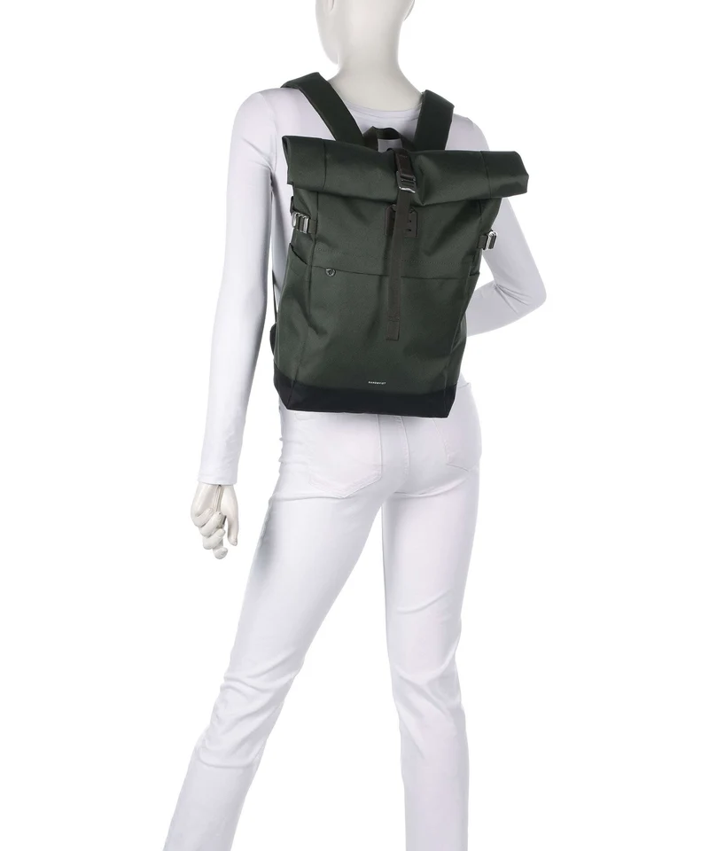 Sandqvist Icon M Rolltop Rucksack multicolour/dark