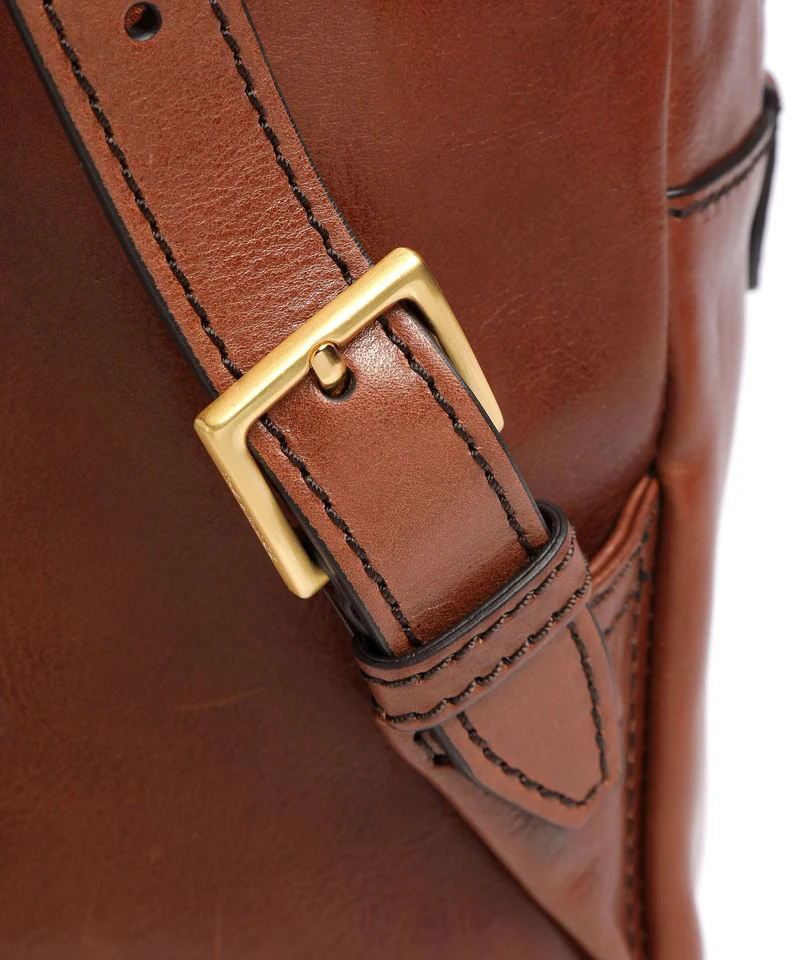 The Bridge Vespucci Rucksack marrone