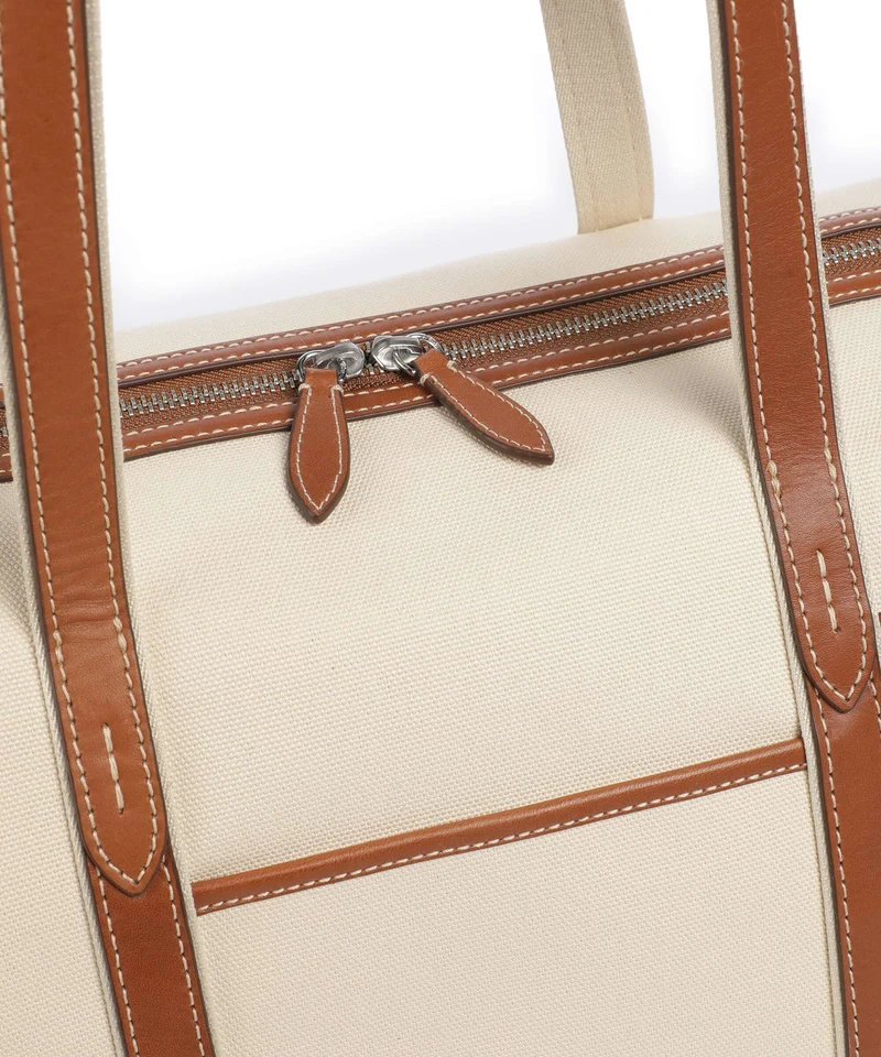 Polo Ralph Lauren Canvas Large Shopper ecru/cuoio
