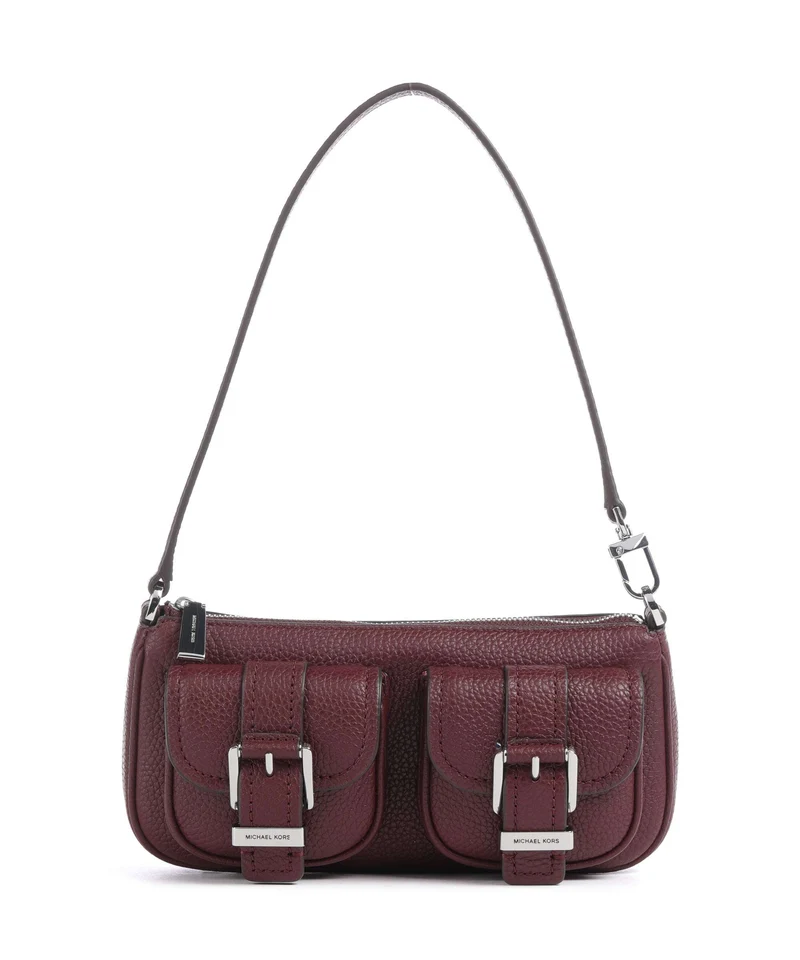Michael Kors Zoe Small Schultertasche oxblood