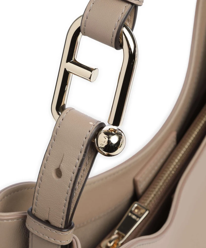 Furla Nuvola L Beuteltasche greige