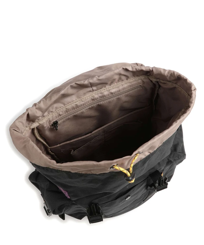 Doughnut Happy Camper Grounder Wanderrucksack black